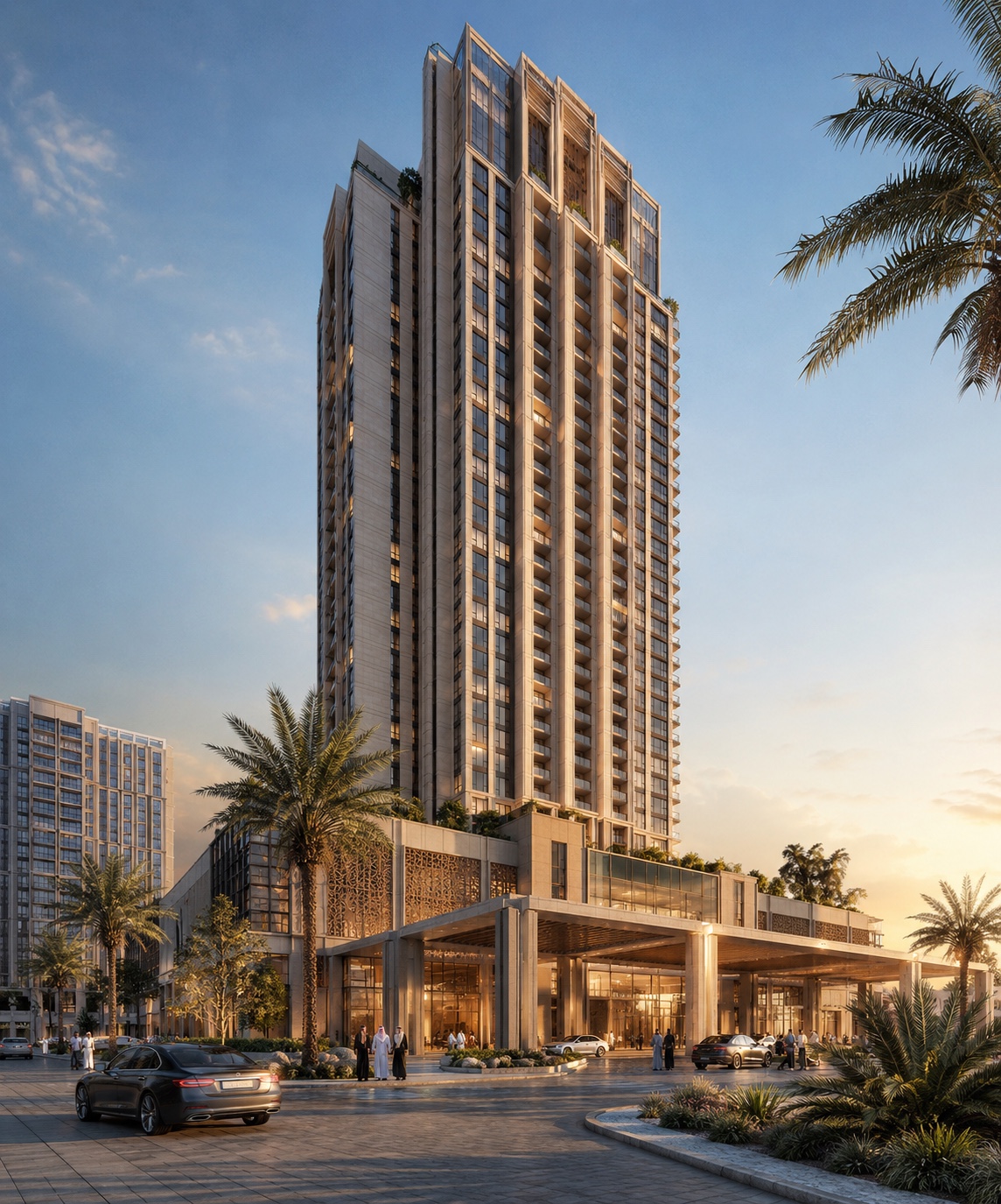 Riyadh Residential Tower — Project visual, Riyadh, Saudi Arabia