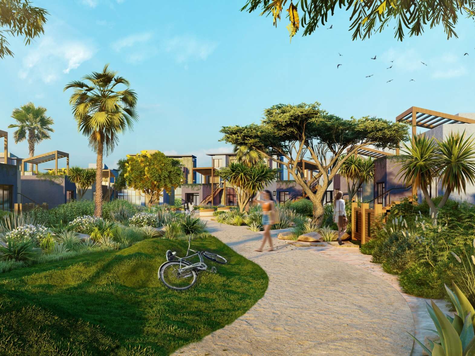 Baywest Valley — Project view, Somabay, Red Sea, Egypt