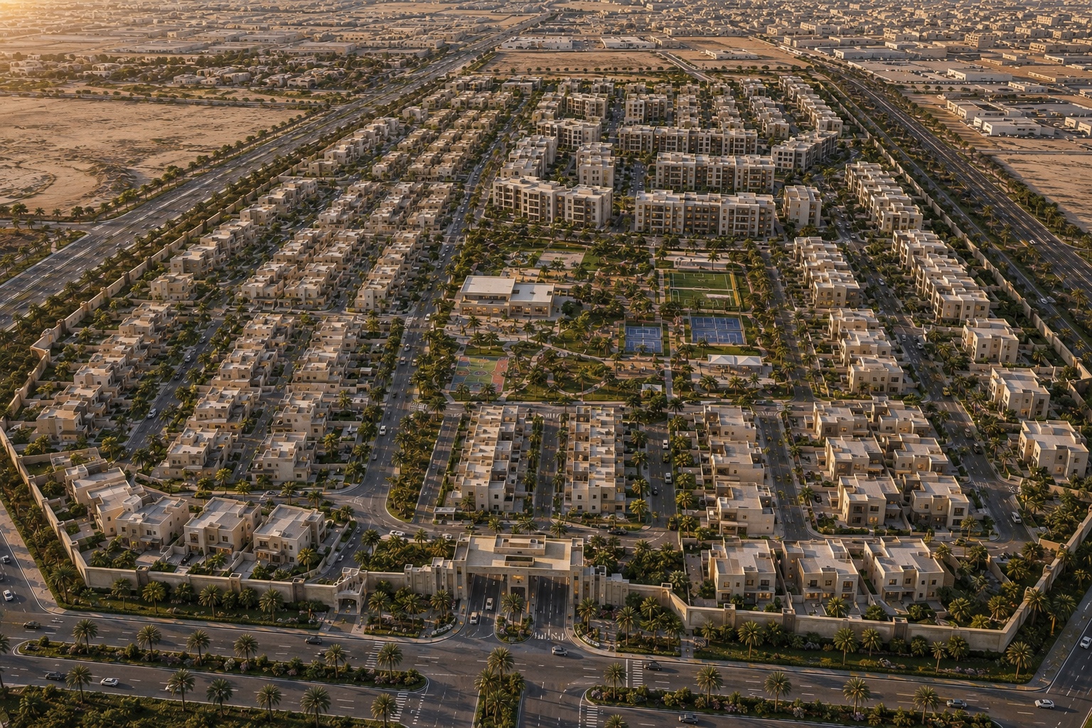 Low Rise Residential Community, Al Khobar, Saudi Arabia